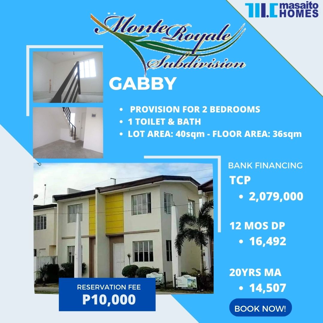 Karen Viado | Monte Royale Subdivision | Gabby - Inner Unit | Bachelors ...